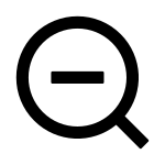 Zoom Out SVG Icon